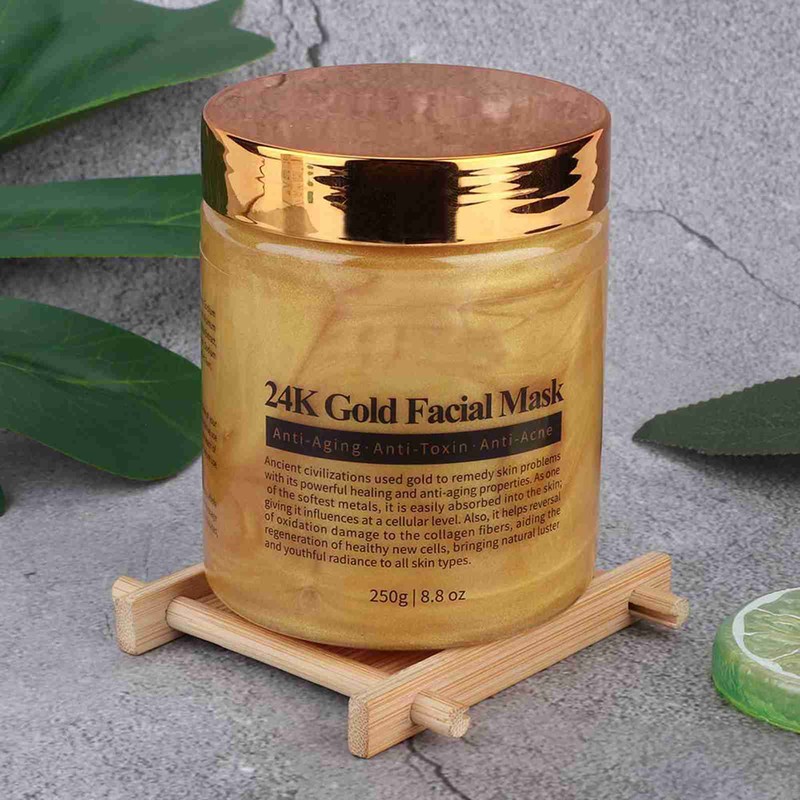 MELAO Gold Collagen Facial Mask Blackhead Removal Exfoliator Anti aging