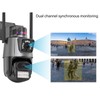 8MP Security Camera Outdoor HD WiFi Security Camera 360 Degree