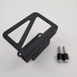 MOJO CUSTOMS TOOLBOX GUARD AND RELOCATING BRACKET FOR HONDA TRAIL 125 / CT 125 (ALL YEARS)