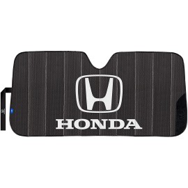 Plasticolor  Best Honda Accessories Sun Shade Black Foldable Accordion Sunshade