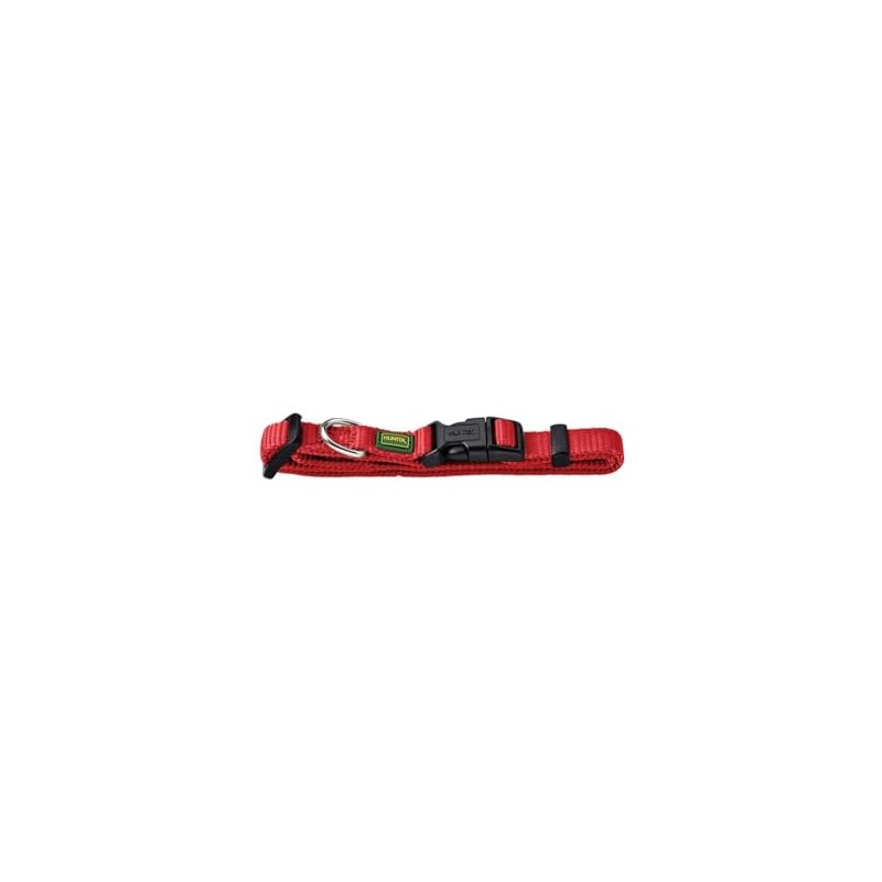 HUNTER Collar Vario Basic extra wide, XS/15 Nylon, red