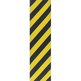 Pimp Grip Tape Caution Black / Yellow Stripe Grip Tape - 9" x 33"