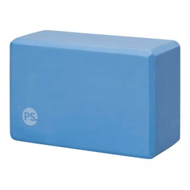 PS POPSUGAR Yoga Block (Solid, Periwinkle, 4” x 6” x 9”), Lightweight Foam Block for Deep Stretches, Supportive Workout Sessions, Must-Have Yoga Essentials & Gym Accessories for Women and Men