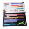 Stainless Steel Kitchen Knife Set with Potato Peeler and Kitchen