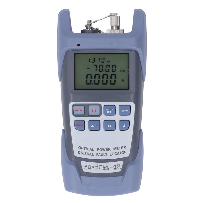 Optical Power Meter 650nm 7 Wavelength High Accuracy Fiber Optic