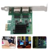 10/100/1000Mbps RJ-45*2 Dual port PCI-Ex1 GigabiT network Card for 8102-T2