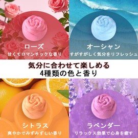 Bath Bombs Set of 4 Big Size Rose Bath Bombs for Women Birthday Friends Gift Mother's Day Gift Anniversary Glitter Scented Luxury Gift Box Relaxing Bath Salts