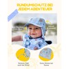 Mikk-line Baby Sun Hat with Neck Protection, Lightweight Summer Hat