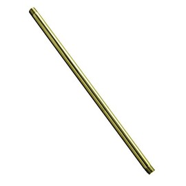 Westbrass D12119-03 ½” x 19" IPS Brass Pipe Nipple, Polished Brass