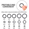 200 Pcs O-Rings Gasket kit, Rubber Nitrile Washers O Rings