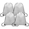 Grneric Drawstring Bags Bulk, Drawstring Backpack Polyester String Bag Cinch