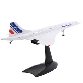 omolly 1/200 Concorde Supersonic Passenger Aircraft Air France Airways Model for Static Display Collection