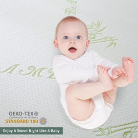 MUXHOMO Twin Mattress Protector Waterproof, Mattress Cover Twin Size Bed, Cooling and Breathable Mattress Pad Cover, Deep Pocket 8"-21"