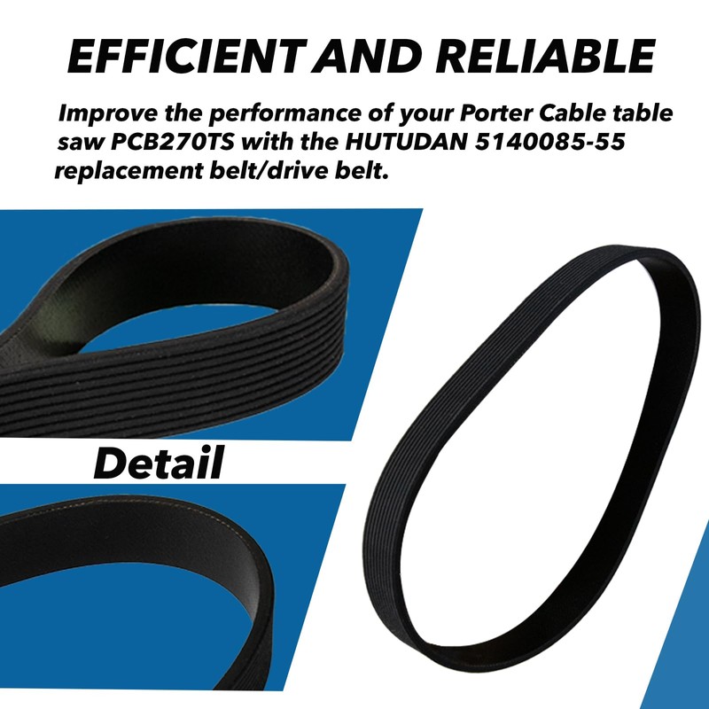 5140085-55 Drive Belt Replacement Compatible with Porter Cable PCB270TS Table