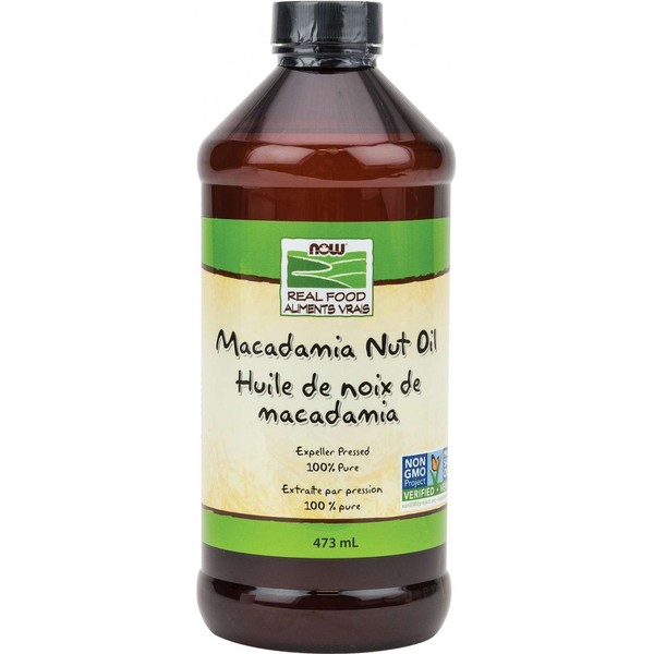 NOW Foods Macadamia Nut Oil, 473 mL