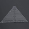 Quilting Ruler, Triangle Patchwork Ruler Acrylic Cutting Ruler Quilting Templates