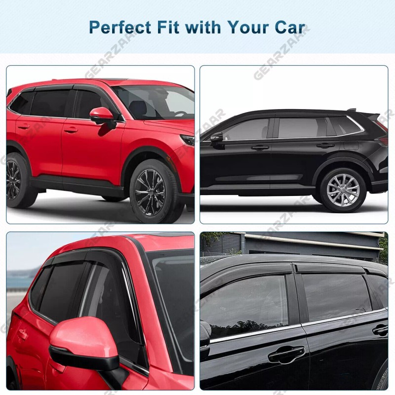 Geartronics For Honda CR-V CRV 2023-2025 Side Window Visors Vent