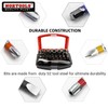 NORTOOLS 24PCS S2 Screwdriver Bits and Sockets with Ratchet Wrench