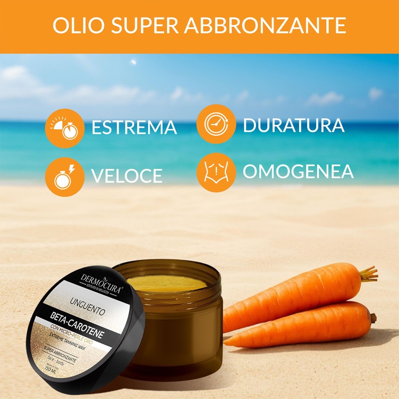 Dermocura Extreme Bronzer Creme Beschleuniger Bräuner Schnell Bräunung Glitter-Effekt Cattoren