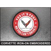 Corvette Emblem Iron-On Patches - All Model Collection - C8