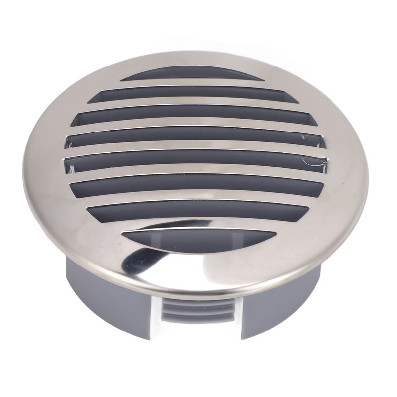 4pcs Stainless Steel Air Vents Louvered Grille Cover Vent Hood