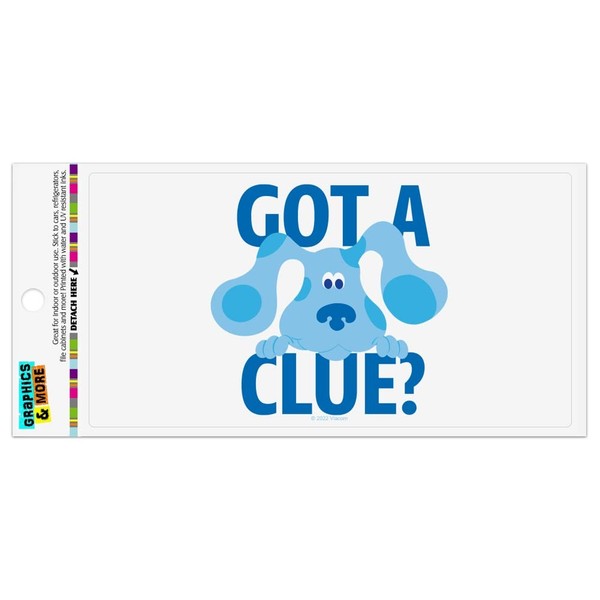 GRAPHICS & MORE Blue's Clues Got a Clue Automotive Car