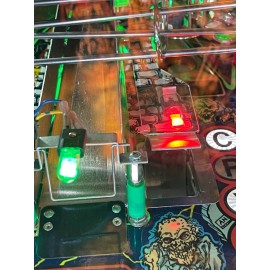 Mitchell Lighting Tales from the Crypt Pinball Machine LED Stealth MOD kit. Super cool and bright!