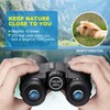BNISE Binoculars for Adults, 10X42 Roof Prism Low Light Vision