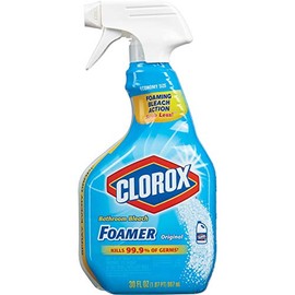 Clorox Bleach Foamer Bathroom Cleaner 30 oz (Pack of 5)