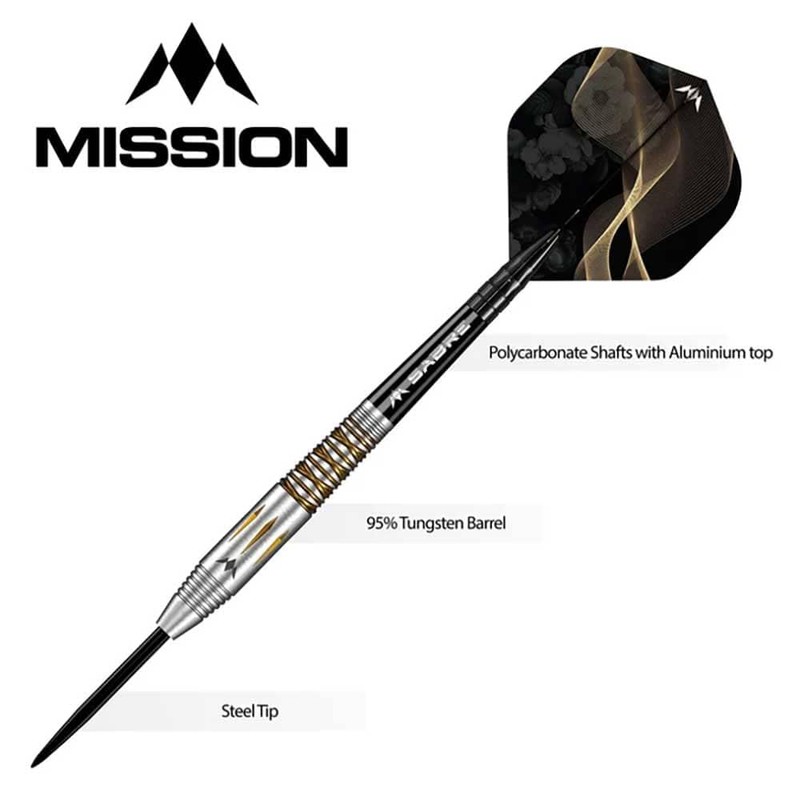 Mission Darts Mission Almudeno Fajardo 95% Steel Darts 23 g