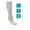 Calcetin A La Rodilla Compresion 15-20mmhg Sport Jobs Blanco