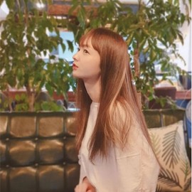 Gold blonde straight hair extensions, stylish straight hair hairpiece (WFHVCFG) / 골드블론드직모붙임머리 세련된 직모헤어피스 (WFHVCFG)