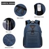 Liokesa - Mochila para portátil para hombres, mochila escolar para