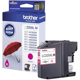 Brother LC225XL- Magenta - original - ink cartridge DCP-J4120, J562, MFC-J4625, J480, J5320, J680, J880, Business Smart MFC-J4420