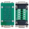 PENGLIN 2pcs DB9 Male to Female Breakout Board, RS232 D-SUB
