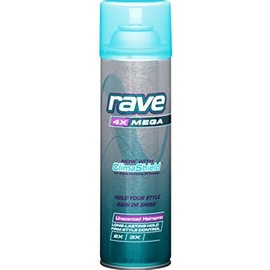 Rave Hs 4x Mega Unscnted Size 11z Rave Hs 4x Mega Unscnted Areo 11z