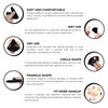 Farsa Life 9 pcs Powder Puff - Velour Triangle Makeup