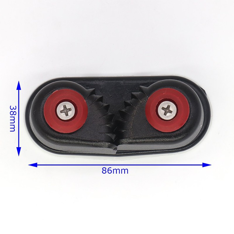 VTurboWay Cam Matic cleats, Aluminium Cammatic Cleats, Maximum for line:15mm