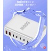 [2025 GaNFastⅢ 8 Ports 2 x Single 100W] 500W Charger,