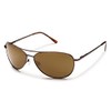 Suncloud Patrol Polarized Sunglasses, Brown/Brown, One Size