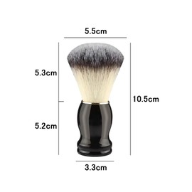 Shaving Brush, Shaving Brush, Skin Friendly, High Density Brush, Shaving, Foaming Support, Comfortable Shaving, Soft Touch and Face Wash Brush for Men, Black (1 piece)