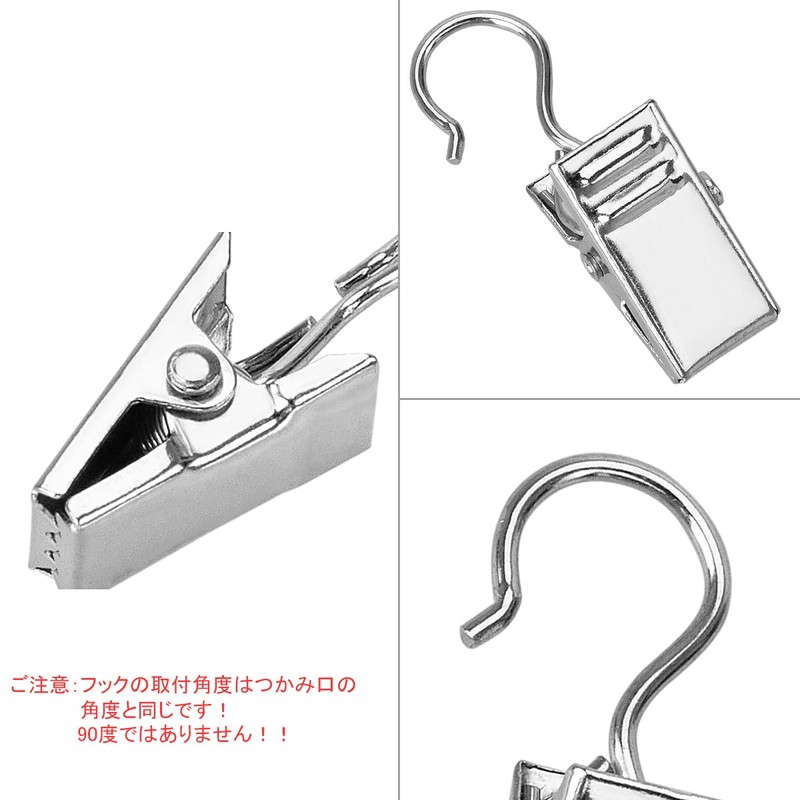 Curtain Hook Clips, Insert Your Preferred Fabric for Your Own