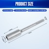 1" SDS Max Ground Rod Driver Adapter-Great for Fence Post,Grounding