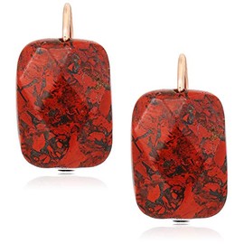 Alex And Ani Replenishment 19 Women's Rainbow Jasper Gemstone Earrings, 14K Rose Gold Filled, One Size