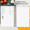 PLANBERRY Recipe Book – Blank Hardcover Cookbook to Write in