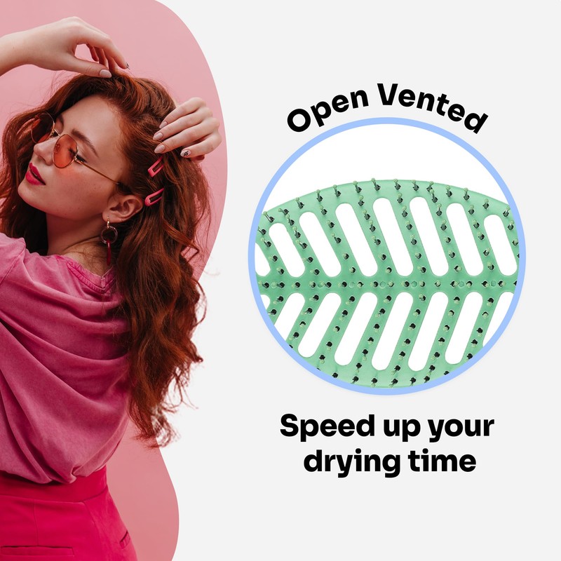 Wet Brush Go Green Speed Dry - Green