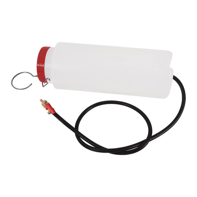 MOTO4U Motorcycle Gasoline Subtank 2L Auxiliary Fuel Tank Gas Bottle
