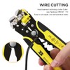 Wire Stripper, Automatic 0.2-6.0 mm² / 24-10 AWG, 3-in-1 Multifunctional