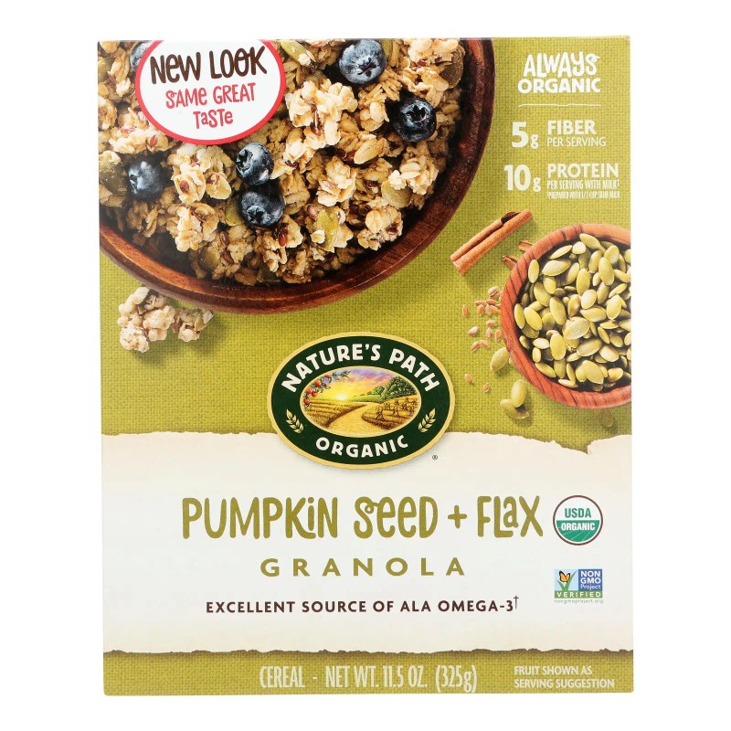 UD_Nature's Path Organic Flax Plus Granola - Pumpkin - Case
