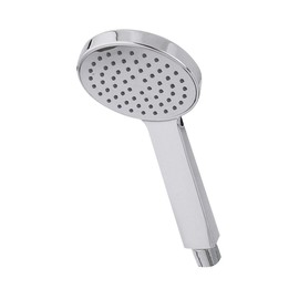 nuie HS001 Modern Bathroom Shower Accessory Single Function Water Saving Handset, 243mm x 100mm x 23mm, Chrome